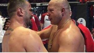 Presidente RUSSO assiste Brasileiro lutar com Fedor Emilianenko. ApA?s RUSSO dobrar os joelhos frente ao Brasileiro Fabio Maldonado, a decisA?o foi controversa