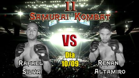 II Samurai KOMBAT de MMA movimenta LUTADORES do Rio de Janeiro