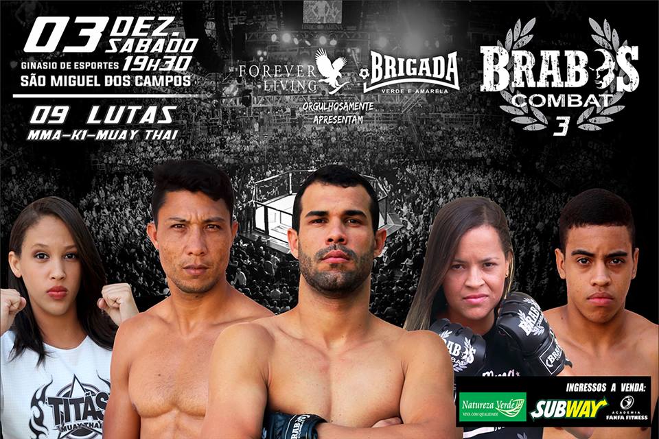 MMA a�� PrA?ximos combates e eventos pelo Brasil – primeira semana de DEZEMBRO