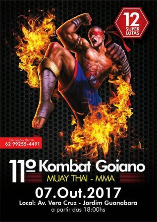 KOMBAT GOIANO – 11ª edição