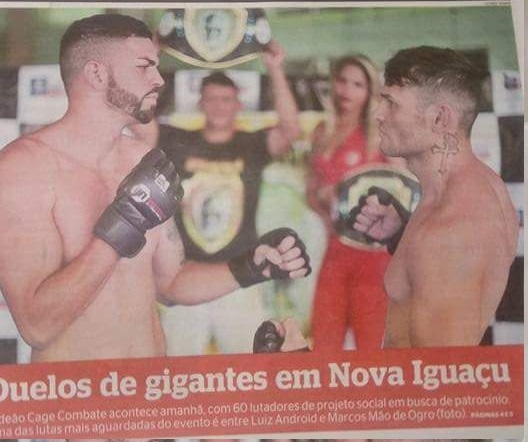 GIDEÃO CAGE COMBAT- RESULTADO DAS LUTAS de 16 de dezembro de 2017