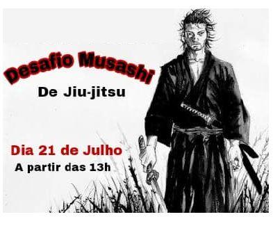 Desafio Musashi – Jiu-Jitsu , 21 de JULHO em São Lourenço – Minas Gerais