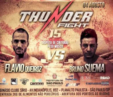 Thunder Fight anuncia card para sua 15ª edição