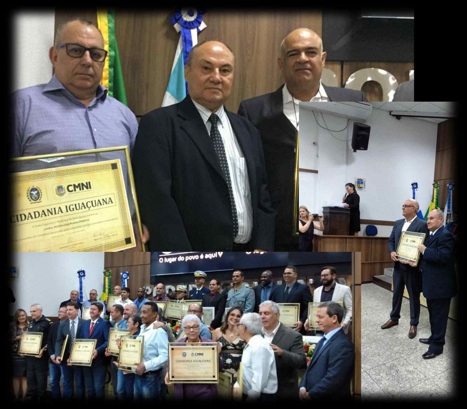 Lideranças de ESPORTES DE LUTAS são homenageados pela Câmara Municipal de Nova Iguaçú