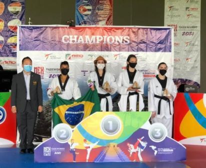Brasil conquista sete medalhas no Pan-Americano Aberto de Parataekwondo